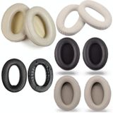 2 PCS Headset Comfortable Sponge Cover For Sony WH-1000xm2/xm3/xm4  Colour: (1000XM3)Champagne Gold Protein With Card Buckle