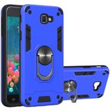 For Samsung Galaxy J5 Prime 2 in 1 Armour Series PC + TPU Protective Case with Ring Holder(Dark Blue)