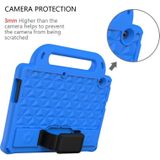For Huawei  MediaPad T5 10.1 Diamond Series EVA Anti-Fall Shockproof Sleeve Protective Shell Case with Holder & Strap(Blue)