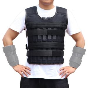 Weight-Bearing Vest Leg And Arm Weight-Bearing Straps Fitness Training Weighting Equipment  Specification: 10kg Vest