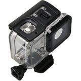 For GoPro HERO6 /5 Waterproof Housing Protective Case + Hollow Back Cover with Buckle Basic Mount & Screw