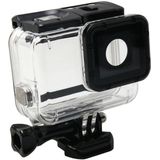 For GoPro HERO6 /5 Waterproof Housing Protective Case + Hollow Back Cover with Buckle Basic Mount & Screw