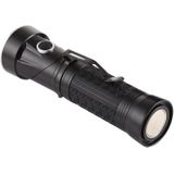 10W 300LM XML-T6 + COB IPX5 Waterproof Strong LED Flashlight with 90 Degrees Rotatable Head & 4-Modes