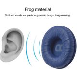 2 PCS For JBL Tune 600BTNC T500BT T450BT Earphone Cushion Cover Earmuffs Replacement Earpads with Mesh (White)