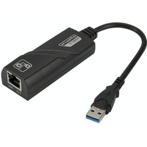 10/100/1000 Mbps RJ45 to USB 3.0 External Gigabit Network Card  Support WIN10