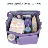 Multifunctional Stroller Hanging Bag Stroller Baby Bottle Water Bottle Bag Storage bag(Light Grey)