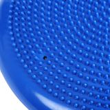 Thick Explosion-proof Yoga Special Massage Balance Cushion  Diameter: 33cm  Specification:With Gas Needle(Blue)