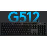 Logitech G512 RGB C-axis Mechanical Wired Gaming Keyboard  Length: 1.8m (Black)