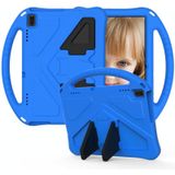 For Lenovo Tab 4 10 Plus TB-X704F/N/L/V EVA Flat Anti Falling Protective Case Shell with Holder(Blue)