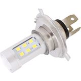 H4 4.2W 630LM White Light 21 LED 2835 SMD Car Headlamp Bulb  Constant Current  DC 12-24V