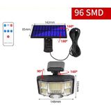 TG-TY085 Solar Outdoor Human Body Induction Wall Light Household Garden Waterproof Street Light wIth Remote Control  Spec:  96 LED Separated