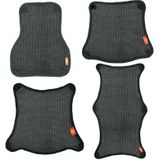 HOUZHI MTZT1010 Motorcycle Sun Insulation Cushion 3D Grid Breathable Sweating Cool Seat Cover  Style: Single Layer XL