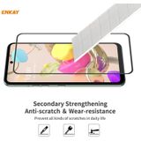 For LG K42 / K52 / K62 5 PCS ENKAY Hat-Prince Anti-drop Full Glue Tempered Glass Full Screen Film Anti-fall Protector