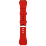For Samsung Gear S3 Classic Smart Watch Silicone Watchband  Length: about 22.4cm(Red)