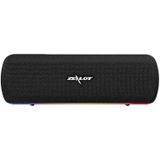 ZEALOT S55 Portable Stereo Bluetooth Speaker with Built-in Mic  Support Hands-Free Call & TF Card & AUX (Black)