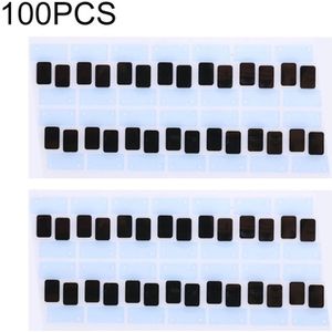 100 PCS LCD Display Flex Cable Black Adhesive Strip Sticker for iPhone 8