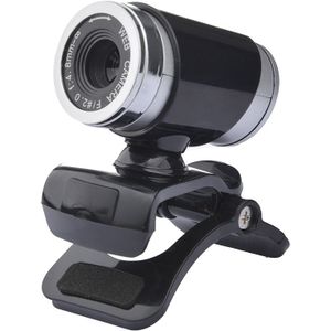 A860 HD Computer USB WebCam with Microphone(Black)