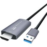 Z36 HDMI Male to USB Male HD Video Capture Card  Cable Length: 2m