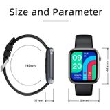 Z15 1.69 inch Touch Screen IP67 Waterproof Smart Watch  Support Blood Pressure Monitoring / Sleep Monitoring / Heart Rate Monitoring(Blue)