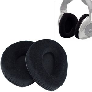 2 PCS For Sennheiser RS160 / RS170 / RS175 / RS180 / RS185 / RS195 Flannelette Earphone Cushion Cover Earmuffs Replacement Earpads without Buckle