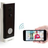 M200A WiFi Intelligent Round Button Video Doorbell  Support Infrared Motion Detection & Adaptive Rate & Two-way Intercom & Remote / PIR Wakeup(White)