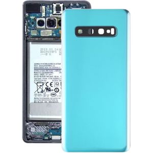 Battery Back Cover with Camera Lens for Galaxy S10+(Green)