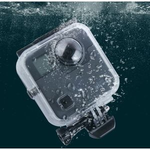 40m Waterproof Housing Protective Case  for GoPro Fusion  with Buckle Basic Mount & Screw & Wrench