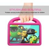 For Amazon Kindle Fire HD 10 2020/2019/2017 Sparrow Style EVA Material Children Shockproof Protective Case(Rose Red)