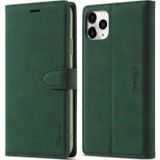 For iPhone 11 Pro Forwenw F1 Series Matte Strong Magnetism Horizontal Flip Leather Case with Holder & Card Slots & Wallet & Photo Frame(Green)