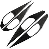 4 PCS Car Carbon Fiber Door Inner Handle Panel Decorative Sticker for Infiniti Q50