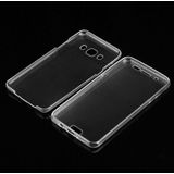 For Galaxy J5 (2016) / J510 0.75mm Double-sided Ultra-thin Transparent TPU Protective Case(Transparent)