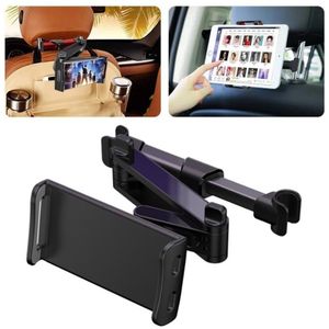 CHZ-06 Retractable Car Backrest Holder for 7-14 inch Mobile Phones / Tablets (Black)