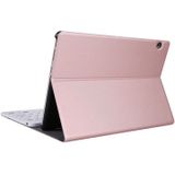 ABS Ultra-thin Split Bluetooth Keyboard Case for Huawei M5 / C5 10.1 inch  with Bracket Function (Rose Gold)