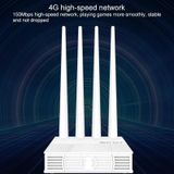 COMFAST WS-R642 300Mbps 4G Household Signal Amplifier Wireless Router Repeater WIFI Base Station with 4 Antennas  European Edition EU Plug