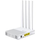 COMFAST WS-R642 300Mbps 4G Household Signal Amplifier Wireless Router Repeater WIFI Base Station with 4 Antennas  European Edition EU Plug