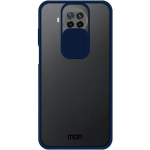 For Xiaomi Mi 10T Lite MOFI Xing Dun Series PC + TPU Anti-peep Waterproof And Anti-drop All-inclusive Protective Shell  Translucent Frosted(Blue)