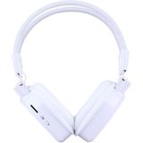 SH-S1 Folding Stereo HiFi Wireless Sports Headphone Headset with LCD Screen to Display Track Information & SD / TF Card  For Smart Phones & iPad & Laptop & Notebook & MP3 or Other Audio Devices(White)