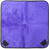 Hundred-folding Cloth Photography Camera SLR Liner Lens Bag Thickening Wrapped Cloth Plus Velvet  Size: 50x50cm (Purple)