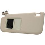 Driver Seat Sun Visor With Mirro Suitable For Toyota RAV4 2006-2009(Beige)