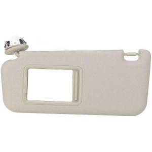 Driver Seat Sun Visor With Mirro Suitable For Toyota RAV4 2006-2009(Beige)