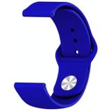 Voor Xiaomi Haylou Solar Siliconen Reverse Buckle Vervanging polsband (Royal Blue)