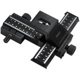 Shoot 4-Way Macro Focusing Focus Rail Slider / Close-Up Shooting Rail Slider