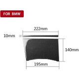 2 in 1 Car Carbon Fiber Water Cup Cover Decorative Sticker for BMW 3 Series G20/G28/325Li/330d/335 2019-2020  Left Drive