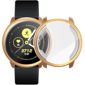 For Samsung Active Watch Full Coverage TPU Protective Case (Rose Gold)