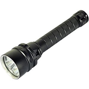 5 x CREE XPE 15W Diving Flashlight  5000 LM UV Purple Light  Diving Depth: 150m (Black)