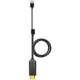 L3B Type-C USB To HDMI-Compatible  Audio Transfer Three-In-One HD Cable TV Screen Connector(Black)
