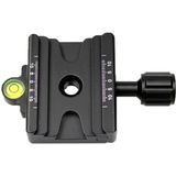 FCD-1 Dual-use Knob Quick Release Clamp Adapter Plate Mount for 39mm Arca / 32mm SLIDEFIX Quick Release Plate