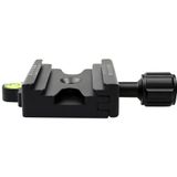 FCD-1 Dual-use Knob Quick Release Clamp Adapter Plate Mount for 39mm Arca / 32mm SLIDEFIX Quick Release Plate