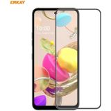 For LG K42 / K52 / K62 ENKAY Hat-Prince Anti-drop Full Glue Tempered Glass Full Screen Film Anti-fall Protector