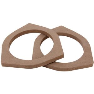 2 PCS Car Auto Wood Loudspeaker Base Protection Cover Holder Mat for Toyota